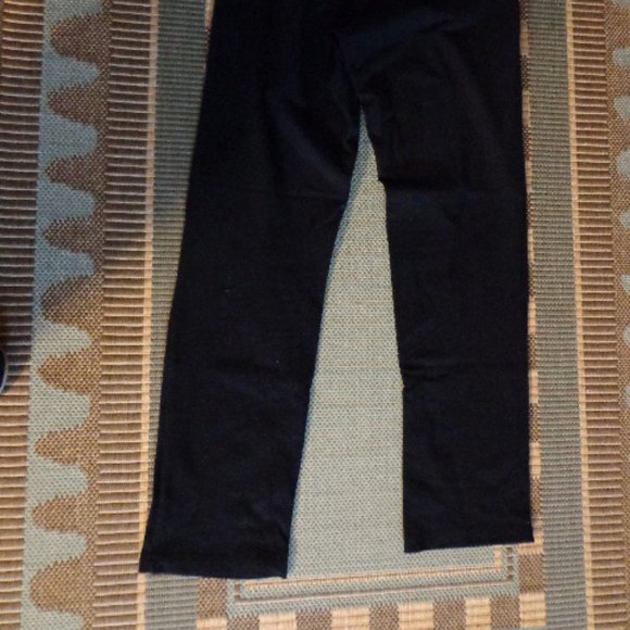 Karen Scott Sport Pants XS Black Draw Cord Waist - Picture 7 of 13